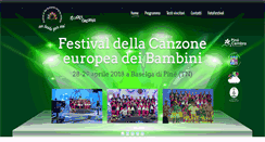Desktop Screenshot of festival.piccolecolonne.it